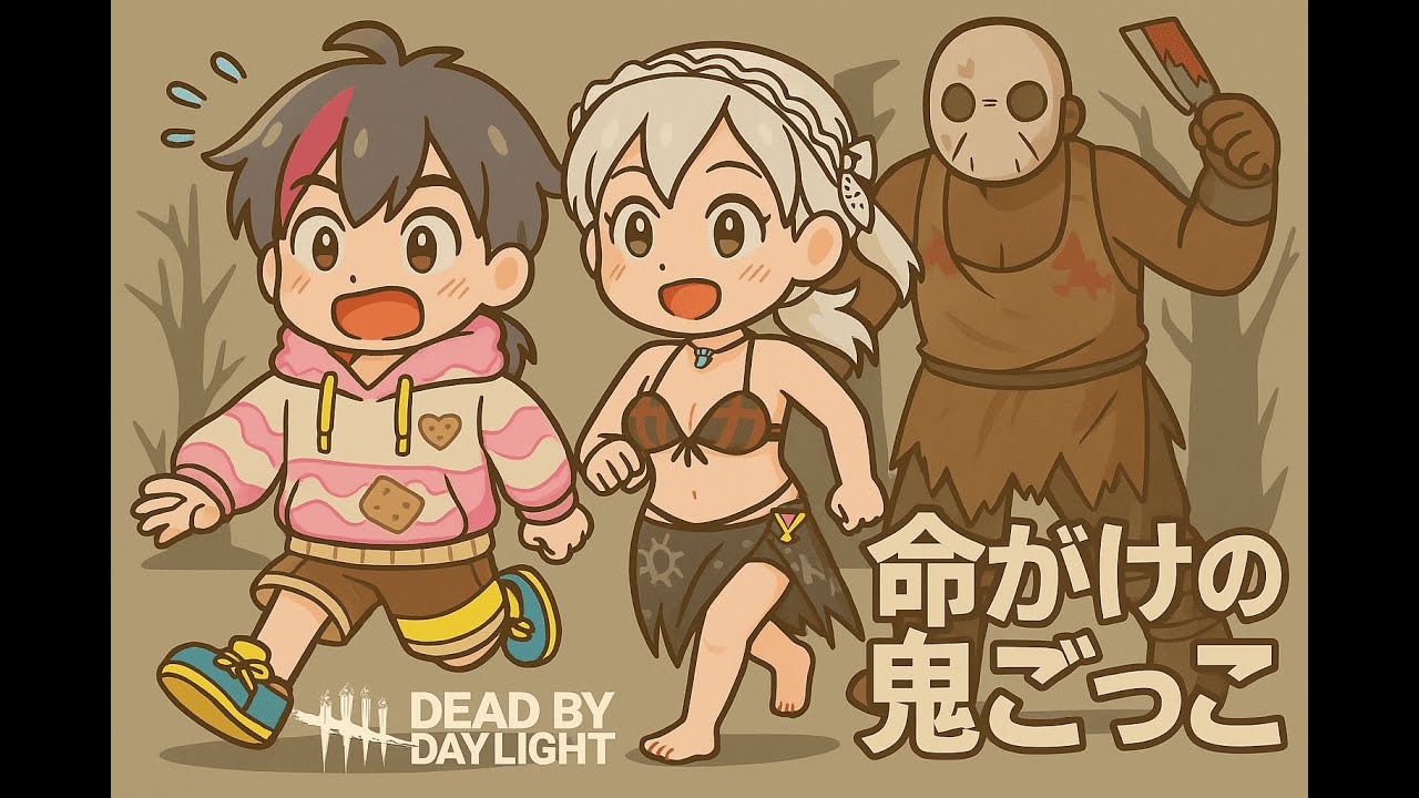 【個人VTuber】【DbD】プラべメイン！命がけの鬼ごっこ！逃げるか狩るか…キラーもサバイバーも全力プレイ！【参加型】