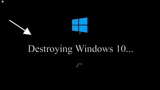 Destroying Windows 10 in Roblox