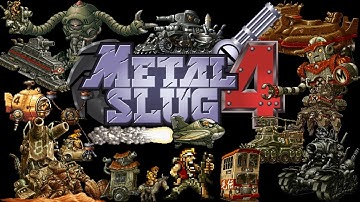 Metal slug 4 super vehicle playthrough neo geo arcade 2002 HD