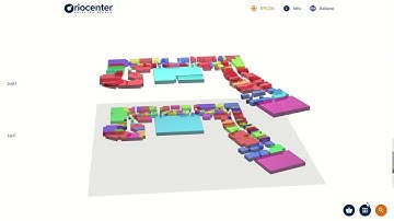 3D webgl navigation engine SVAR - Indoor Positioning System