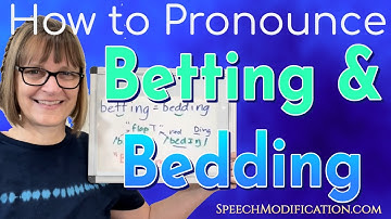 How to Pronounce Betting and Bedding: Flap T and D in the American Accent