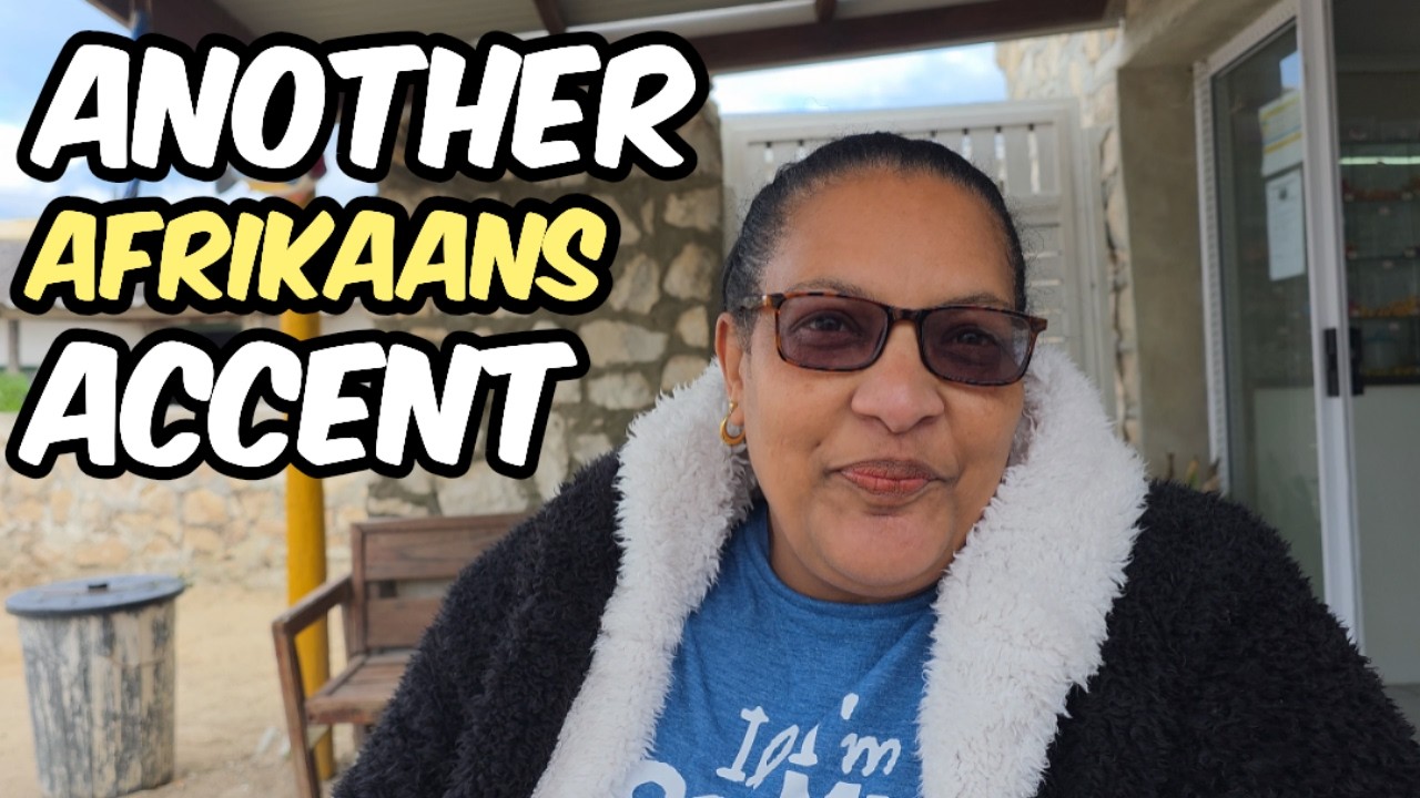 What a different Afrikaans accent sounds like