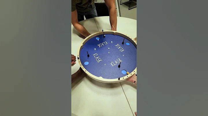 Getting a DOUBLE loss in 4-Player Klask!! Purchase link in description!  #boardgames #games #klask