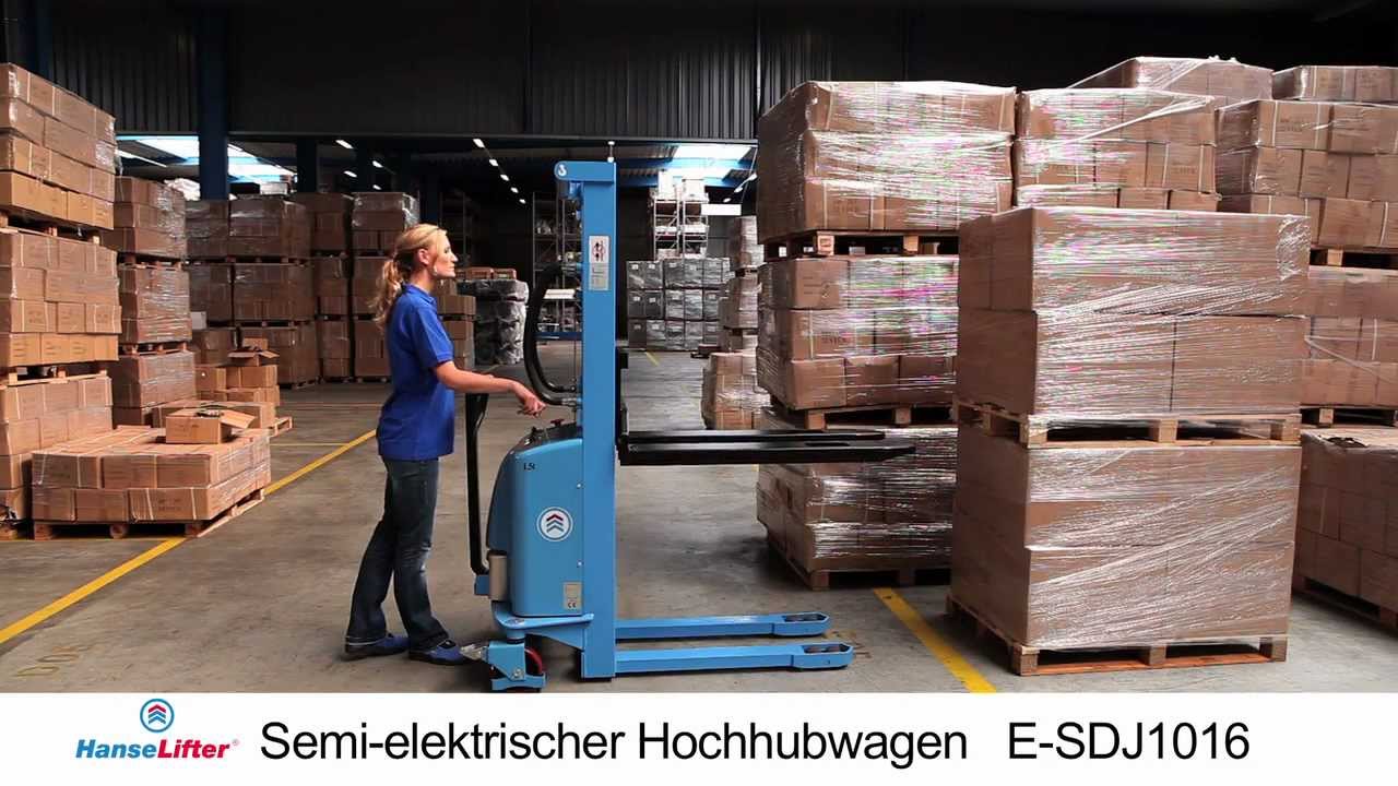 Hochhubwagen E-SDJ10 - die preiswerten Stapler - HanseLifter