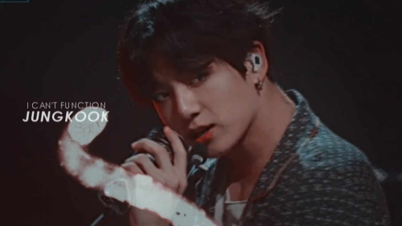 jungkook || i cant' function