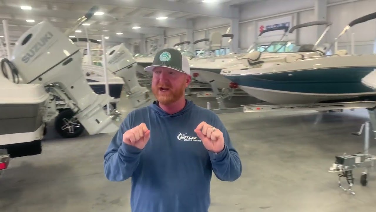 2023 Deck Boats in Stock and ready for delivery at Chatlee Marine