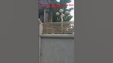 ✅ Lắp đặt cổng nhôm đúc tại Bình Dương