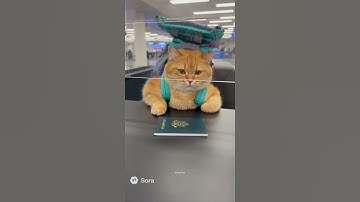 His catnip record finally caught up to him 😭🛫