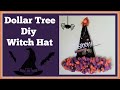 Dollar Tree Diy Witch Hat 🎃