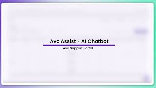 Avo Support Portal | A Complete Walkthrough