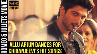 Allu arjun dances for chiranjeevi's hit songs from the malayalam movie
romeo & juliets starring, arjun, amala paul, catherine tresa,
brahmanandam, shawa...