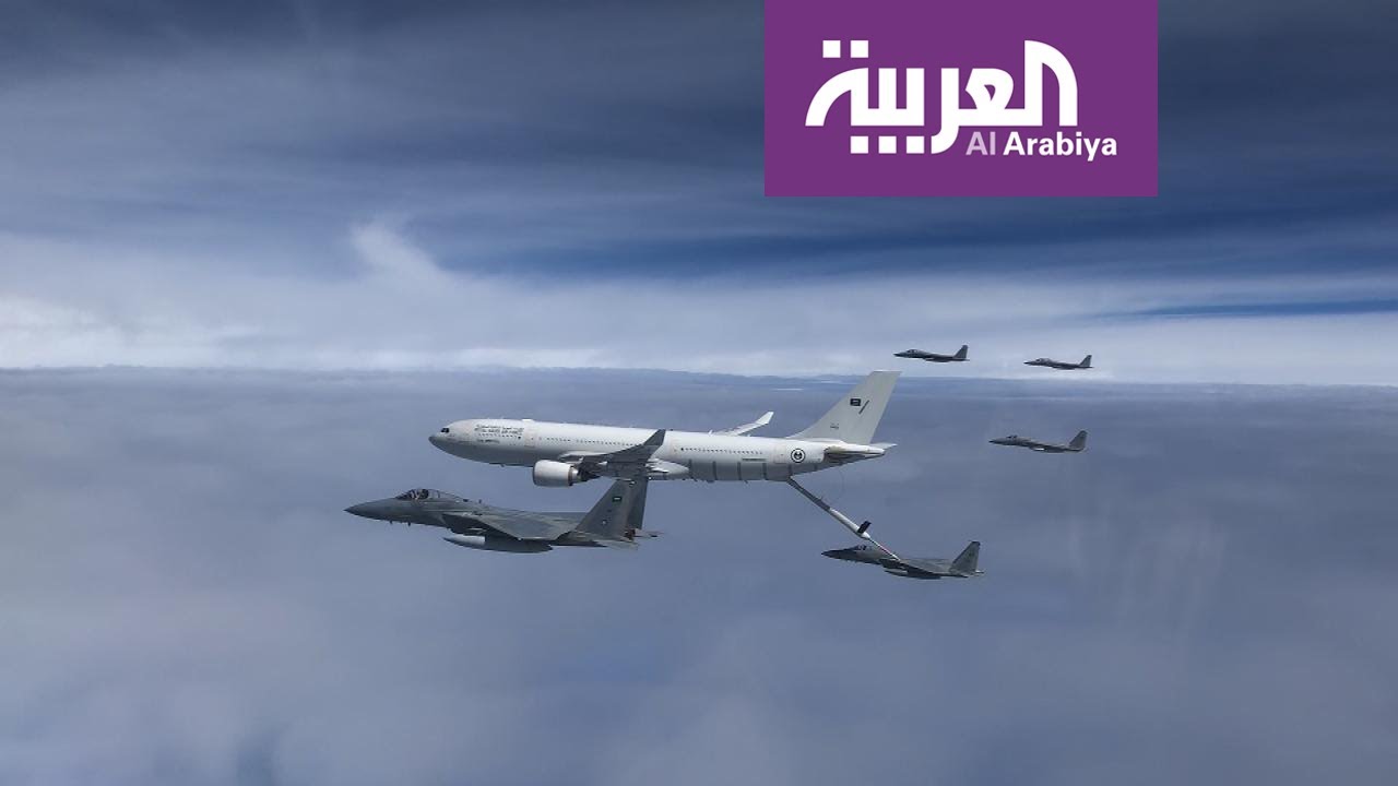أسطول سعودي يزود المقاتلات في اليمن بالوقود جوا