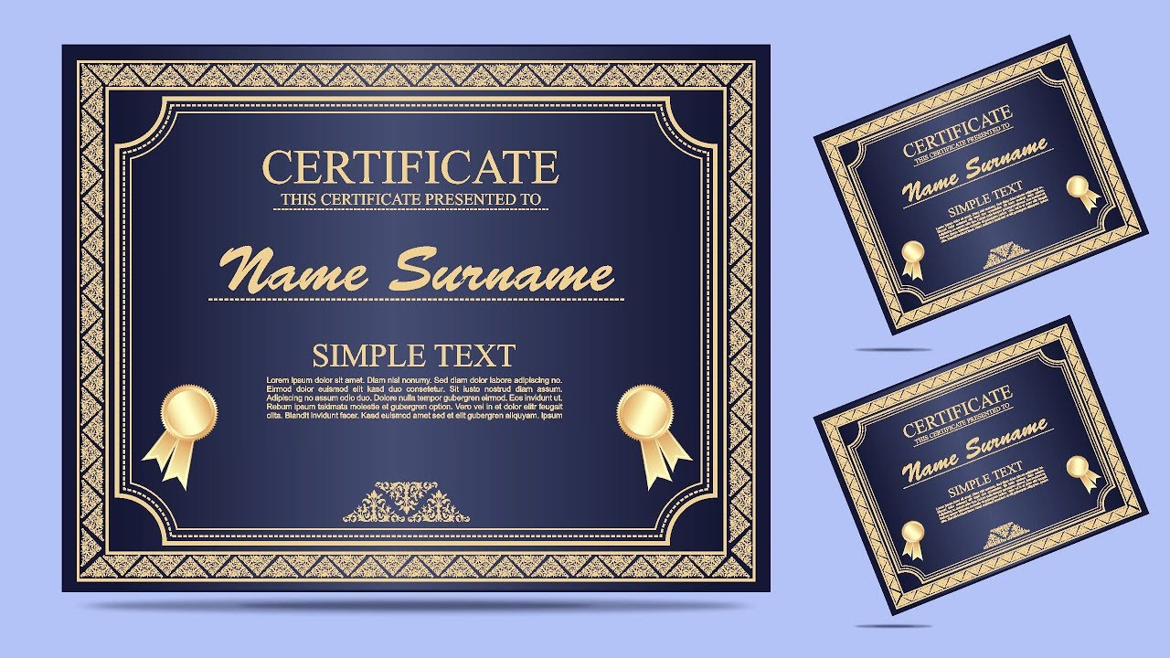 Make certificate