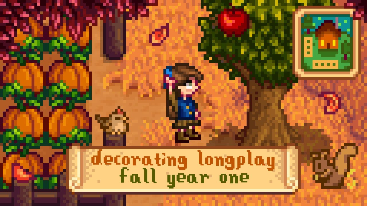 Expanding the Farm 🍂🎃🌾 // Stardew Valley Longplay Fall Y1 (No Commentary)