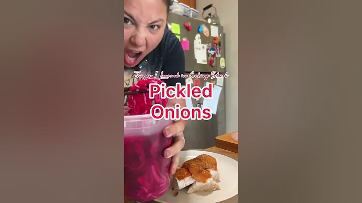 The Pinkest Pickled Onions