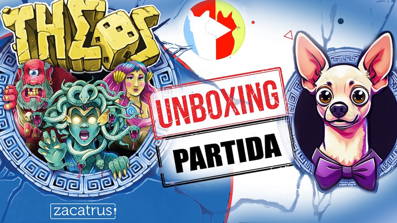 THEOS - UNBOXING y PARTIDA a 3 jugadores 🎲 ¡Dados, Mitología y Locura en este juego de 