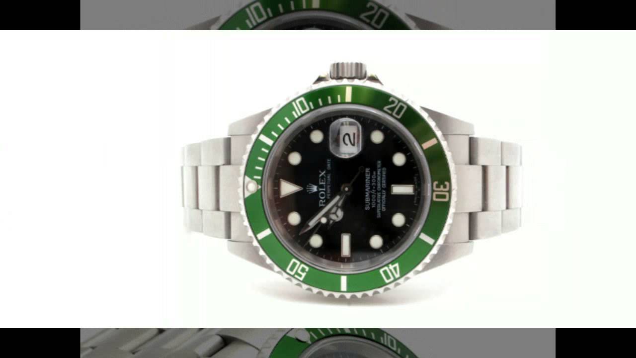 Rolex Submariner 16610LV Green Bezel 50th Anniversary Z NIB