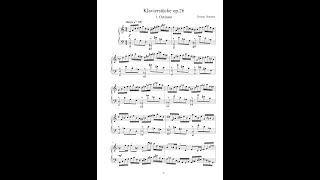 Thomas Uhlmann Klavierstück C-Dur op.26 Nr.1 "Ostinato"