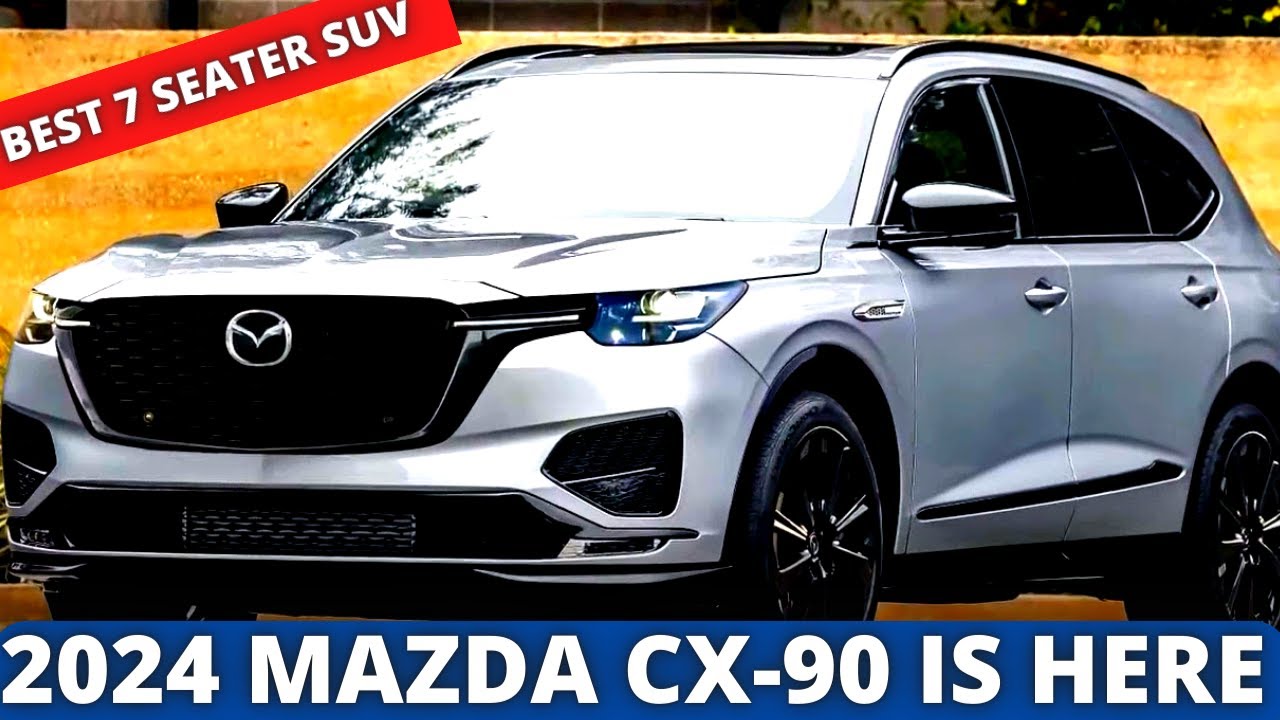 OFFICIAL, New 2024 Mazda CX90 Flagship SUV For USA - Confirms Inline