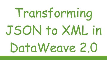 Transforming JSON to XML in DataWeave 2.0