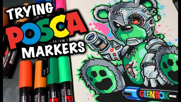 Best paper to use with Posca? (No crumb) : r/arttools