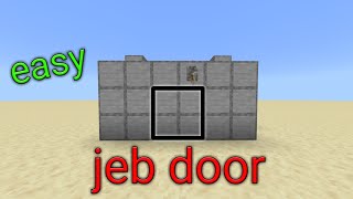 Easy Jeb Door For Minecraft Bedrock Edition (MCPE , Win10 , Xbox , Ps4 , Switch) screenshot 3