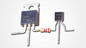 How To Make 220v AC Bulb Flasher Circuit Using Triac