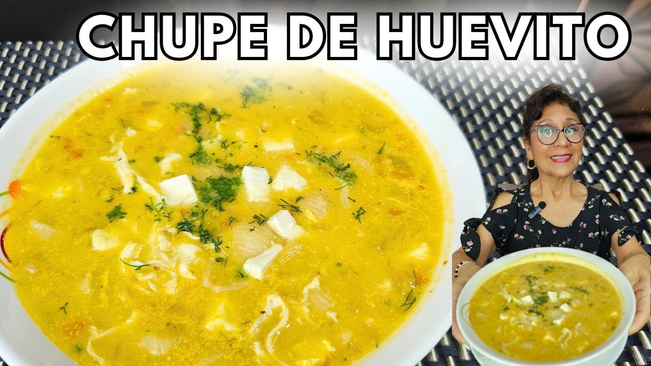 Un delicioso Chupe de Huevo | Caldo de Huevo muy fácil de hacer