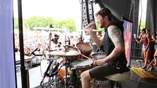 Blessthefall - What's Left Of Me [Matt Traynor] Drum Cam Live [HD]