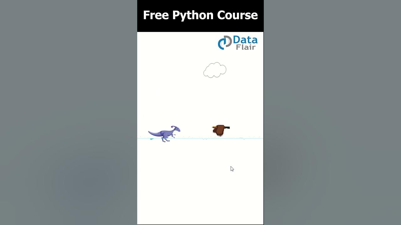 🐍Python Dinosaur Game 🦖with Source Code 🎮 #learning #python #free - YouTube