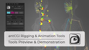 antCGi Rigging & Animation Tools Preview