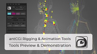 antCGi Rigging & Animation Tools Preview