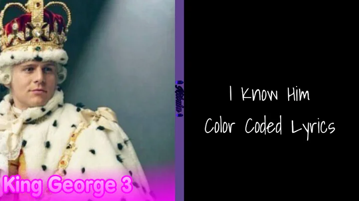 I Know Him || Hamilton || Color Coded Lyrics [2-10]