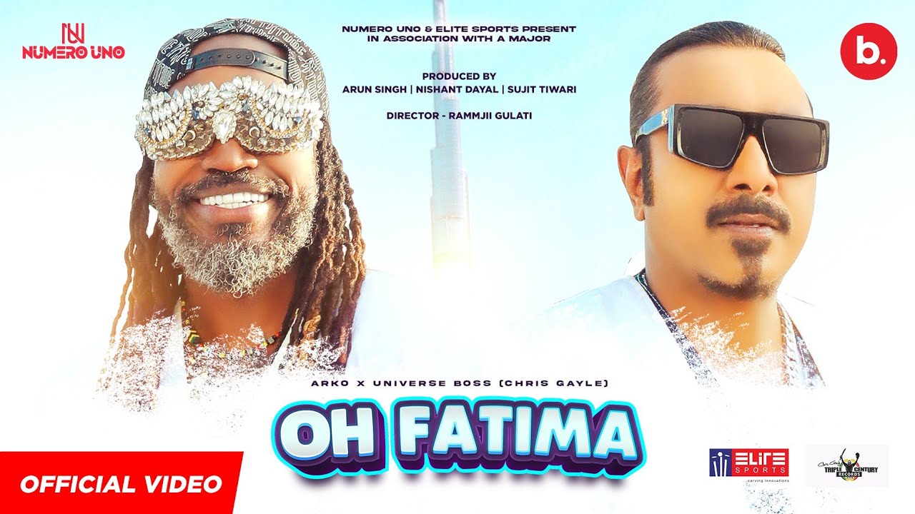 Oh Fatima  Arko ft Chris Gayle  Rammjii Gulatii  Official video