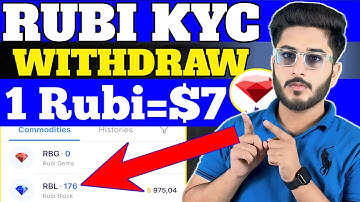 Rubi Network Kyc Verification | Rubi Network Withdrawal | Rubi Network New Update | Rubi Mining App