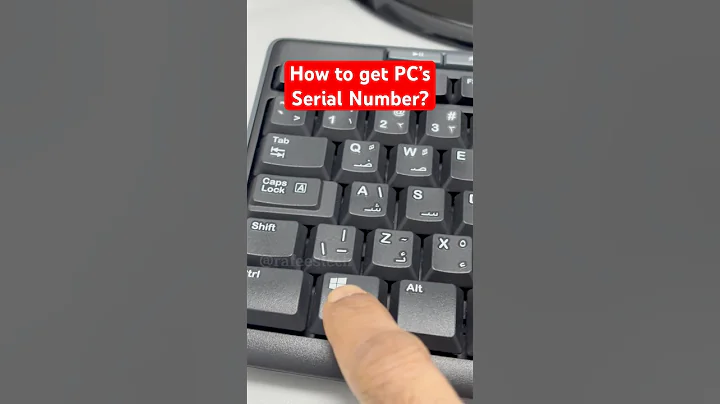 Check Computer Serial Number! #shorts #windows