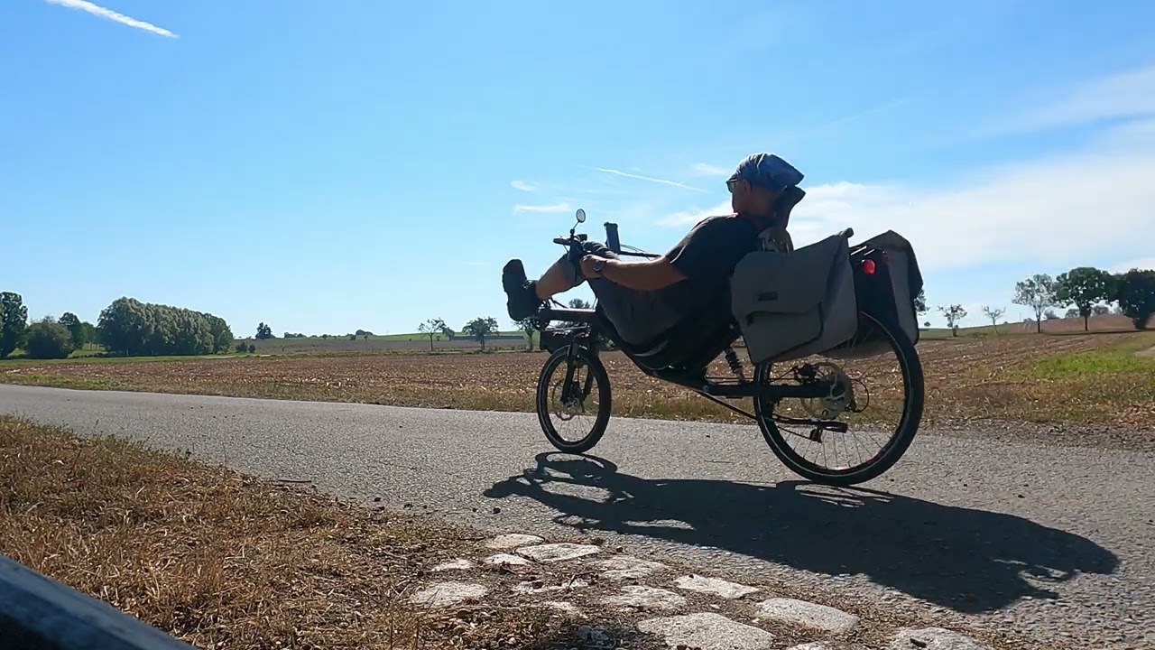 Erste Liegeradtour, von Meißen nach Großenhain und zurück