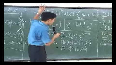 Fundamentals of Signal Processing - Statistical and Adaptive Signal Processing by Prof. Minh Do