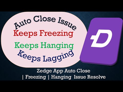 How to Solve Zedge App Auto Close | Keeps Freezing | Not Responding Issue Solve on Android