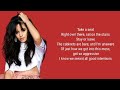 Camila Cabello - The Middle lyrics