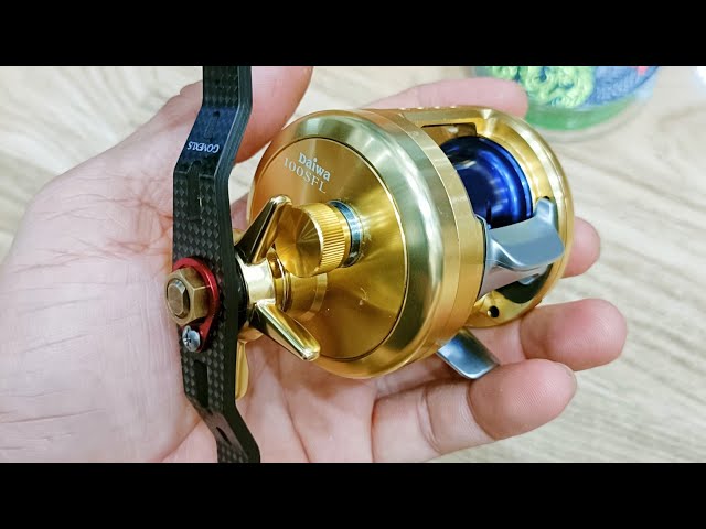 Daiwa Millionaire Cvz 100sfl. Daiwa Horizontal Reel.| Crazy
