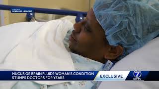Woman's condition turns out to be leaking brain fluid Profile
