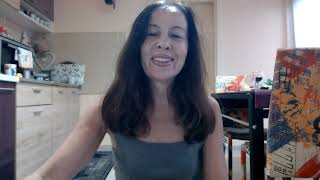 Jupe A Carreaux Jaune Orange Et Top Taupe