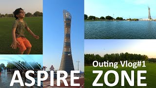 An Outing to Aspire Zone #Vlog | Aspire Zone Aspire Doha Qatar | Aspire Park | Aspire Lake