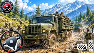 陸軍トラック運転ゲーム 3D - 米軍オフロード・トラック運転ゲーム - Android ゲームプレイ screenshot 1