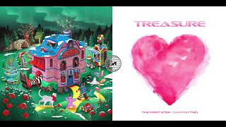 Red Velvet x TREASURE - 사랑해 I LOVE YOU Psycho Remix
