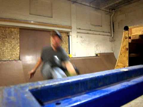 Chris Vaccaro skateing Charmcity skatepark mini ra...