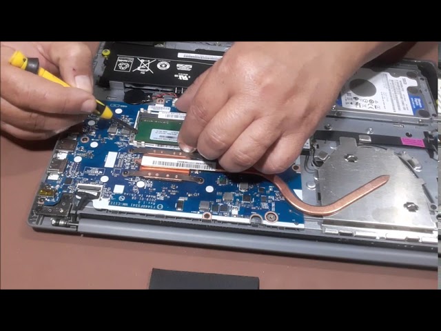 Trocando a memoria ram do notebook Lenovo Ideapad S145 - YouTube