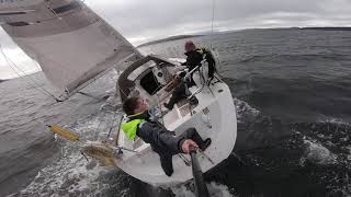 Fast Sailing with Kite Broach (Beneteau First 33.7)