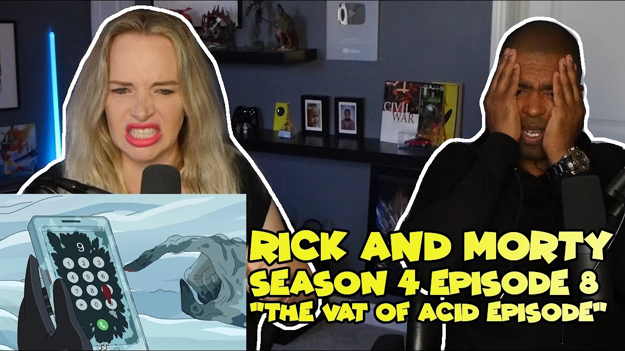 Rick and Morty Season 4 Episode 8 "The Vat of Acid Episode" (Jane and JVs REACTION 🔥)